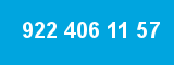 922 406 11 57